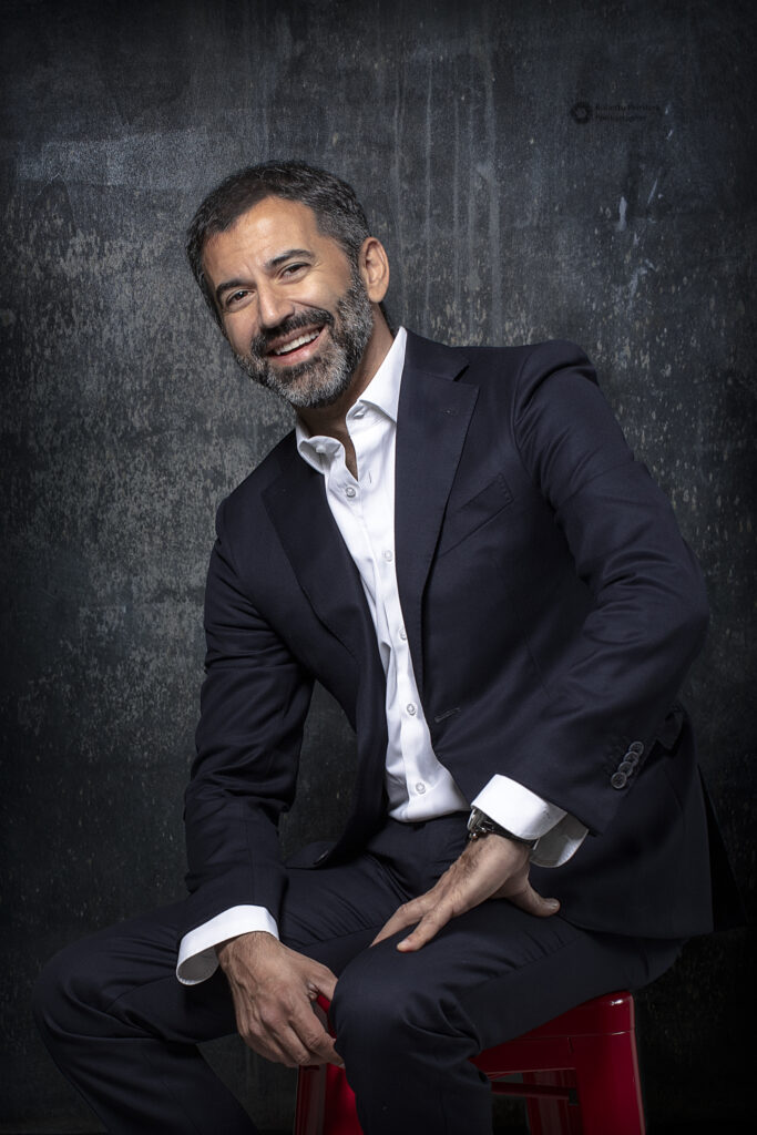 Roberto Privitera, ritratto in studio